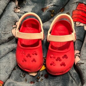 Crocs Minnie Mouse Mary Jane-Style Shoes, 4C